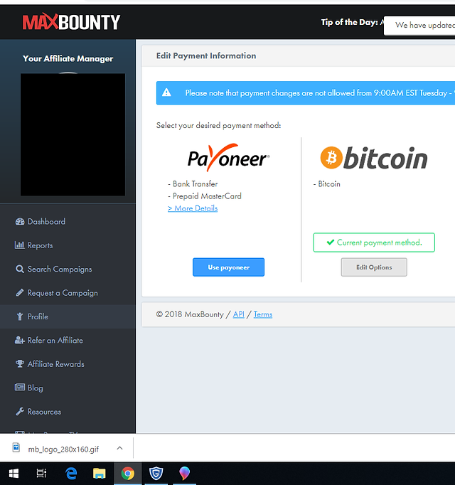 Bitcoin with Maxbounty